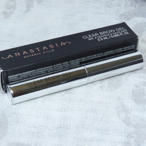 ๐ $13 - (2) pcs Anastasia B.H. Clear Brow Gel Travel Size .085oz New in Box - Picture 7 of 14
